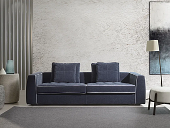 Sofa with upholstered back Clay CTS SALOTTI Sofa with upholstered back Clay CTS SALOTTI factory CTS SALOTTI from Italy