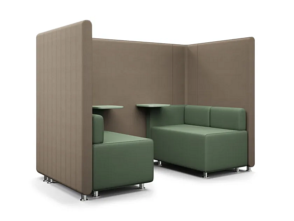 Acoustic Fabric Office Booth Quilted Maji System 2 Adrenalina factory ADRENALINA from Italy. Foto №1