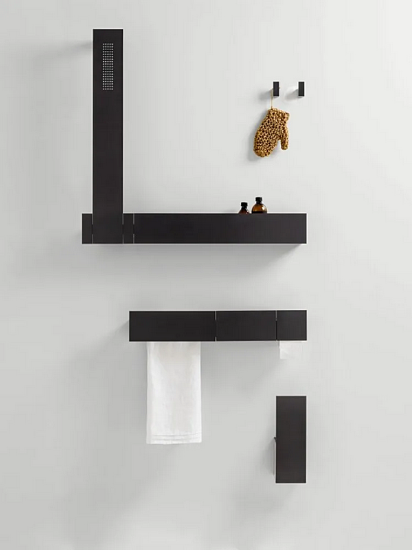 Aluminium robe hook AGAPE SEN factory Agape from Italy. Foto №2