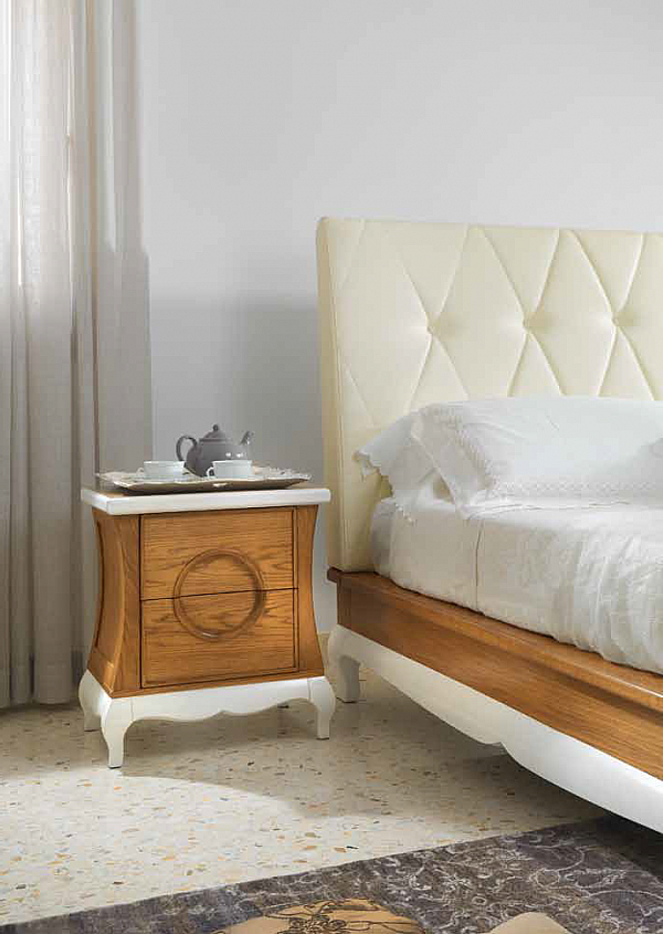Bedside table LUBIEX 105//CM factory LUBIEX from Italy. Foto №1