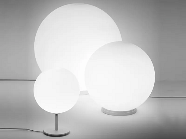 Glass table lamp Fabbian Lumi Sfera factory Fabbian from Italy. Foto №2