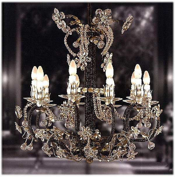 Chandelier MECHINI L179/10DC factory MECHINI from Italy. Foto №1