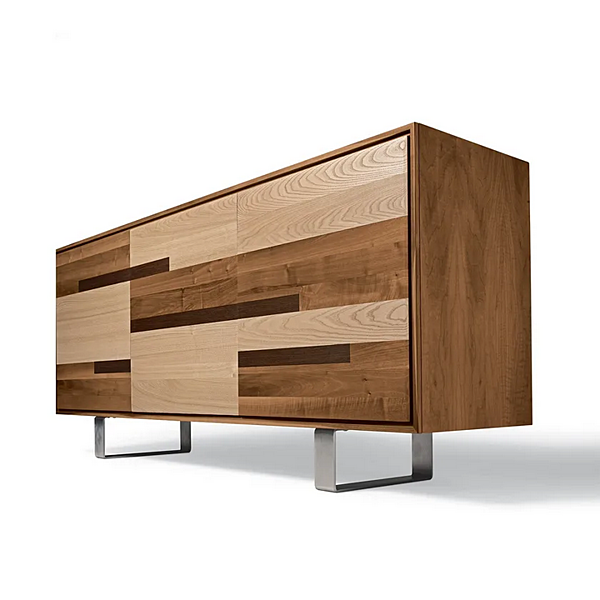 Wooden sideboard with doors Materia A 140 DALE factory DALE from Italy. Foto №2
