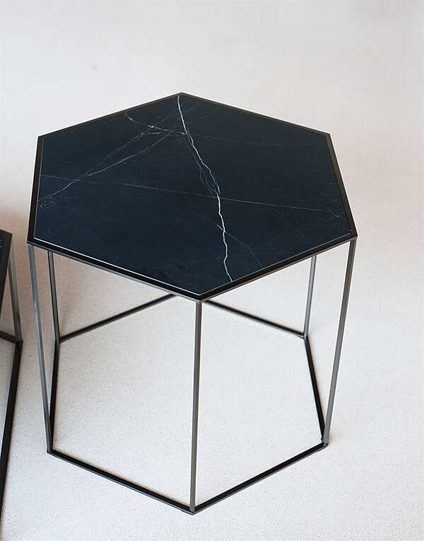 Coffe table DESALTO Hexagon Tris - "Metal" sheet top 691 factory DESALTO from Italy. Foto №8