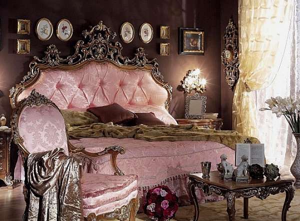 Bed ASNAGHI INTERIORS PC7711 factory ASNAGHI INTERIORS from Italy. Foto №1