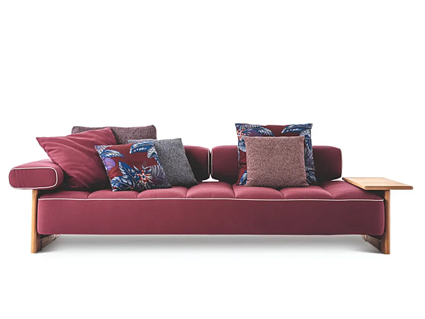 Three-Seater Fabric Garden Sofa CASSINA Sail Out factory CASSINA from Italy. Foto №1