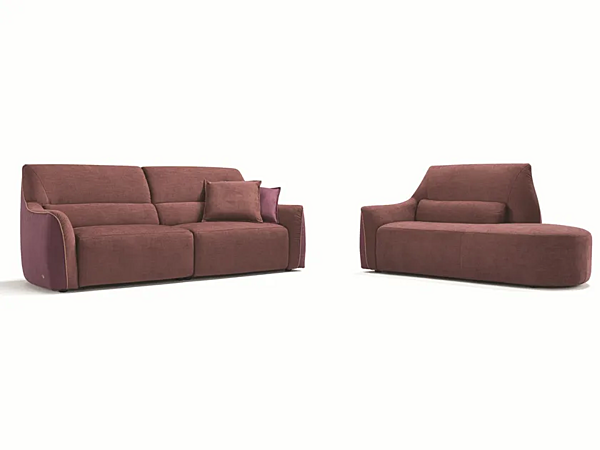 Recliner 3-Seater Fabric Sofa Egoitaliano Puffy Collection factory Egoitaliano from Italy. Foto №9