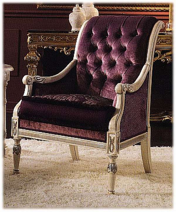 Armchair CEPPI STYLE 2411 factory CEPPI STYLE from Italy. Foto №1
