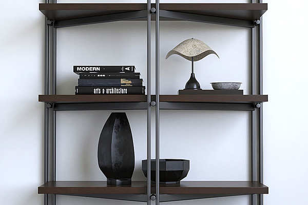 Bookcase CATTELAN ITALIA Giorgio Cattelan HUDSON