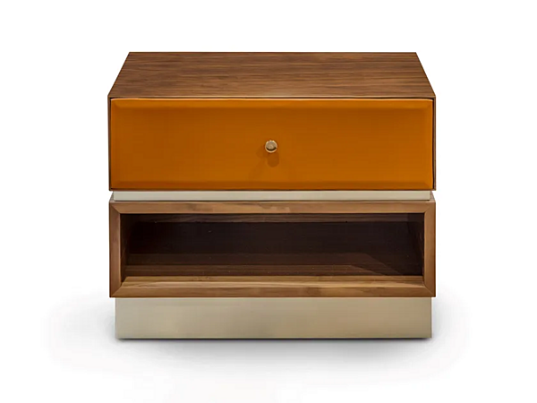 Wooden bedside table Clarissa Formitalia factory FORMITALIA from Italy. Foto №5