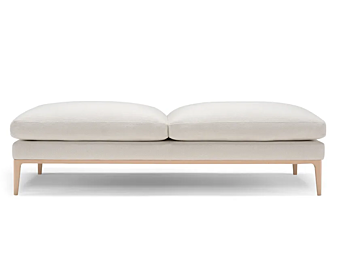 Upholstered Leather Bench AMURA Leonard AM024 115 Upholstered Leather Bench AMURA Leonard AM024 115 factory AMURA from Italy