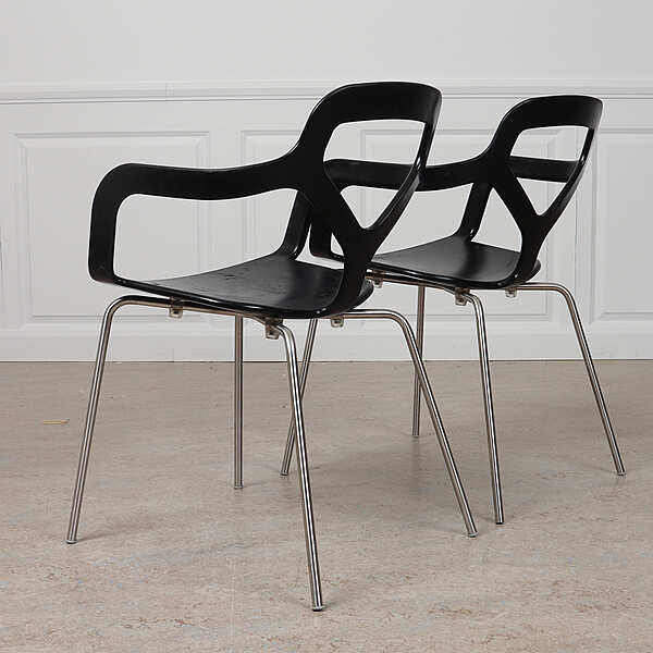 Chair DESALTO Trace - chair 528 factory DESALTO from Italy. Foto №8