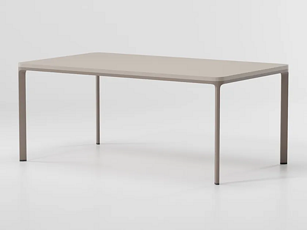 Rectangular Aluminium Garden Table Park Life KETTAL factory KETTAL from Italy. Foto №1