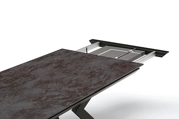 Extending Rectangular Table Vela Piasentina Stone SEDIT factory SEDIT from Italy. Foto №6