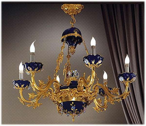 Chandelier FBAI 4302/6 factory FBAI from Italy. Foto №1