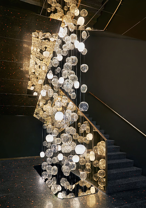 Chandelier Barovier&Toso Hanami 7299 factory Barovier&Toso from Italy. Foto №8