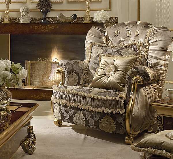 Armchair A.R.ARREDAMENTI SRL 1591 factory A.R.ARREDAMENTI SRL from Italy. Foto №1
