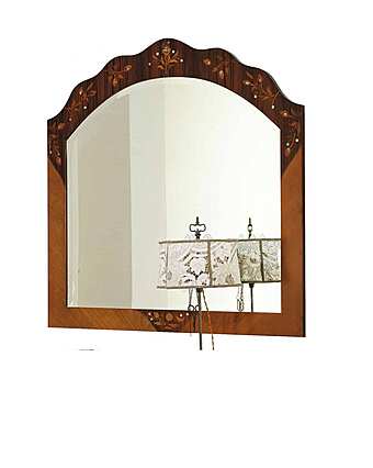 Wall Mounted Framed Mirror in Glass CARPANELLI Millennium Collection factory CARPANELLI from Italy