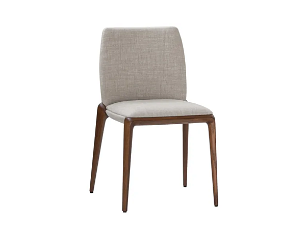 Upholstered fabric chair Hiru 947 Potocco 947 factory POTOCCO from Italy. Foto №1