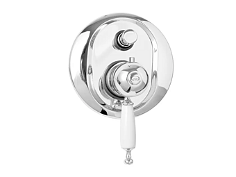 Single Handle Steel Shower Mixer with Diverter Gaia Mobili Canterbury factory GAIA from Italy