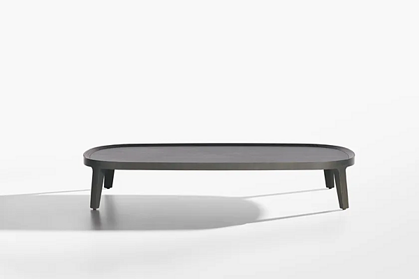 Low rectangular ash coffee table Potocco Spring 841 TBR 841/TBR factory POTOCCO from Italy. Foto №2