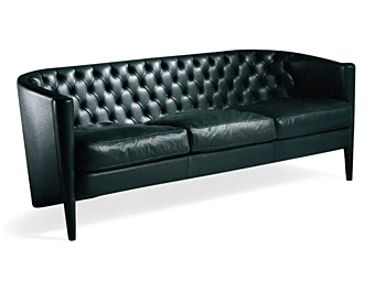 Tufted sofa with rich cushions Moroso factory Moroso from Italy