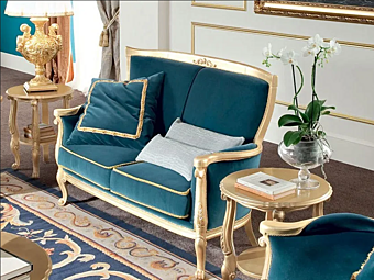 Two-seater fabric sofa Modenese Luxury Interiors 13426 Two-seater fabric sofa Modenese Luxury Interiors 13426 factory MODENESE GASTONE from Italy