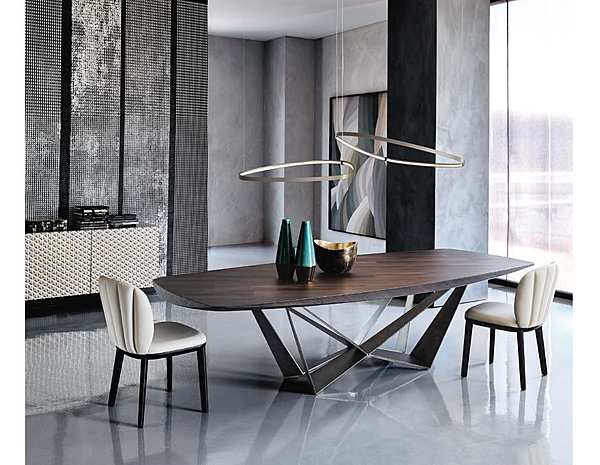 Table CATTELAN ITALIA Andrea Lucatello SKORPIO factory CATTELAN ITALIA from Italy. Foto №6