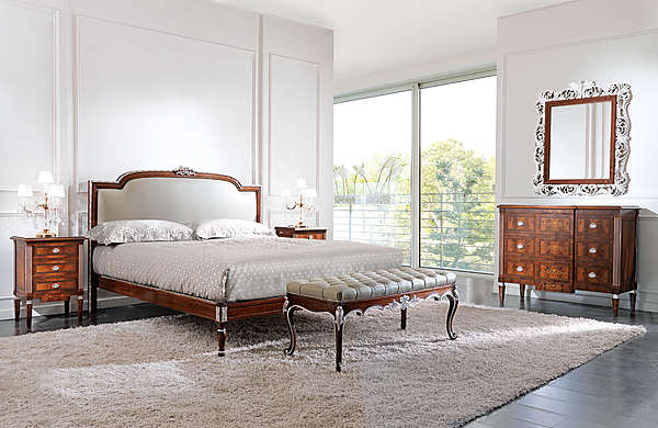 Bed CEPPI STYLE 254/A factory CEPPI STYLE from Italy. Foto №1