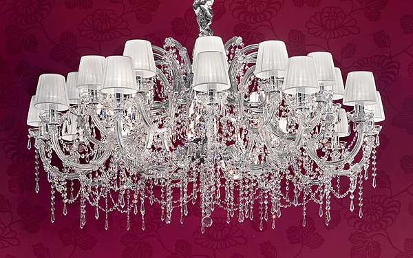 Chandelier MASIERO (EMME PI LIGHT) VE 980 24 factory MASIERO (EMME PI LIGHT) from Italy. Foto №1