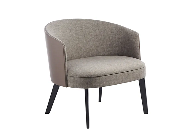 Fabric armchair with armrests Potocco Lena 903 PL 903/PL factory POTOCCO from Italy. Foto №1