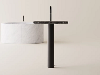 Freestanding washbasin in ceramic AGAPE ELL A COLONNA Freestanding washbasin in ceramic AGAPE ELL A COLONNA factory Agape from Italy