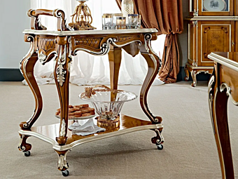 Solid Wood Kitchen Trolley Modenese Luxury Interiors 12659 factory MODENESE GASTONE from Italy