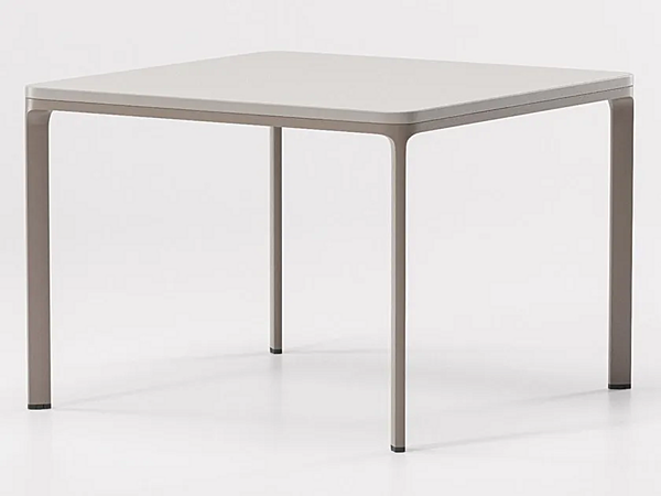 Square Stone Garden Table KETTAL Park Life factory KETTAL from Italy. Foto №4