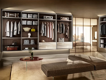 Sectional Walk-In Wardrobe Outfit 1183 LAGO Sectional Walk-In Wardrobe Outfit 1183 LAGO factory LAGO from Italy