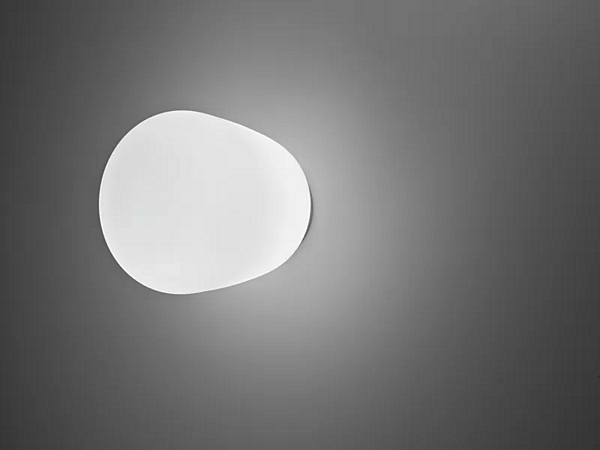 Glass wall lamp Fabbian Lumi Baka factory Fabbian from Italy. Foto №1