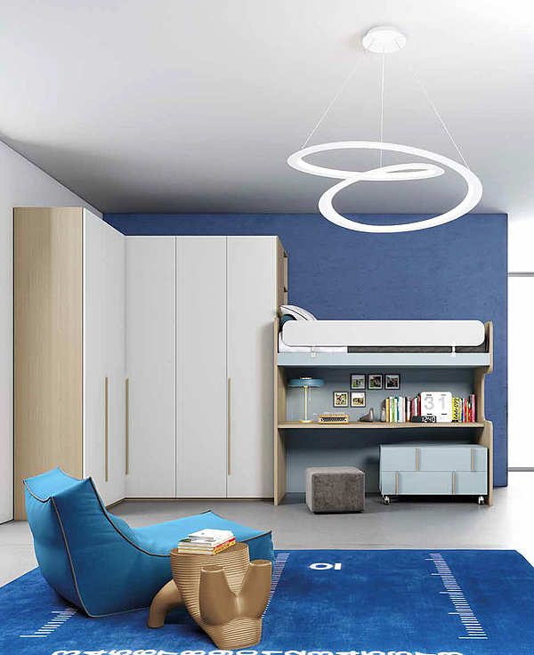 Bedroom GRANZOTTO Composizione “SAGOMA” factory GRANZOTTO from Italy. Foto №4