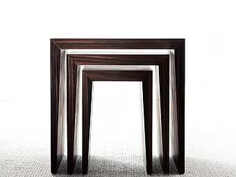 Wooden side table Pensami ERBA ITALIA