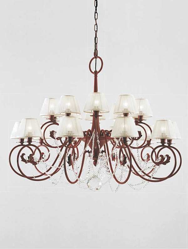 Chandelier BAGA (P.GARGANTI) Contemporary 1188 factory BAGA (P.GARGANTI) from Italy. Foto №1