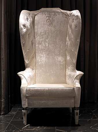 Armchair with high back VISIONNAIRE (IPE CAVALLI) ALICE