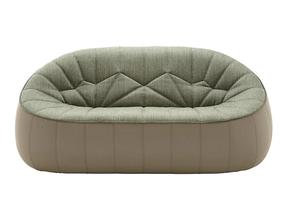 2-Seater Fabric Garden Sofa Ottoman LIGNE ROSET 18221405-18221505 factory LIGNE ROSET from Italy. Foto №1