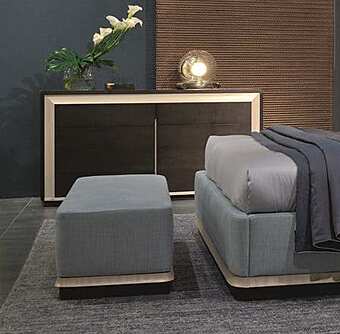 Wooden Storage Bench Galileo CARPANELLI factory CARPANELLI from Italy