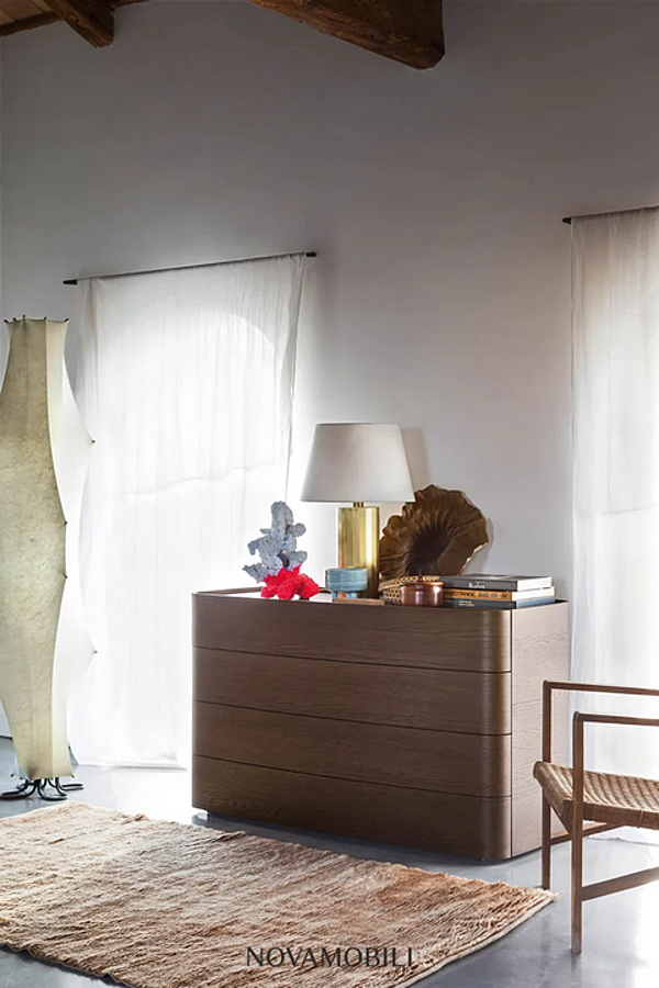 Oak chest of drawers NOVAMOBILI Norman factory NOVAMOBILI from Italy. Foto №3