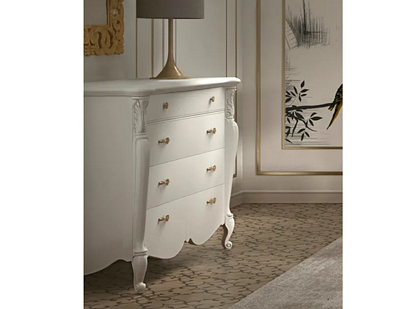 Wooden chest of drawers Smeraldo CASA +39 C22205 factory CASA +39 from Italy. Foto №1