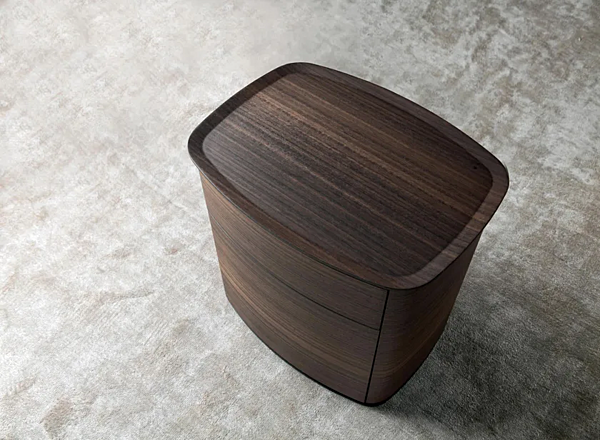 Rectangular wooden bedside table with drawers Molteni & C 4040 factory Molteni & C.(+VITRA) from Italy. Foto №4