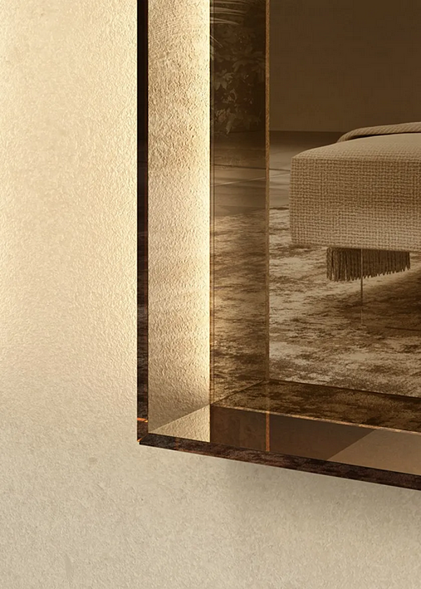 Wall Mounted Mirror Glass LAGO 1447 factory LAGO from Italy. Foto №2