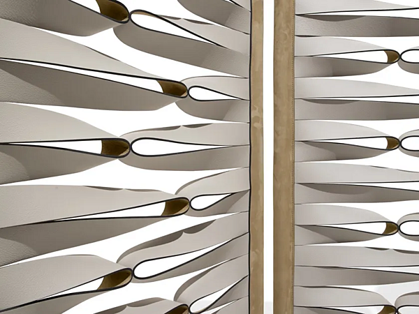 Leather Room Divider Borealis GIORGETTI factory GIORGETTI from Italy. Foto №6