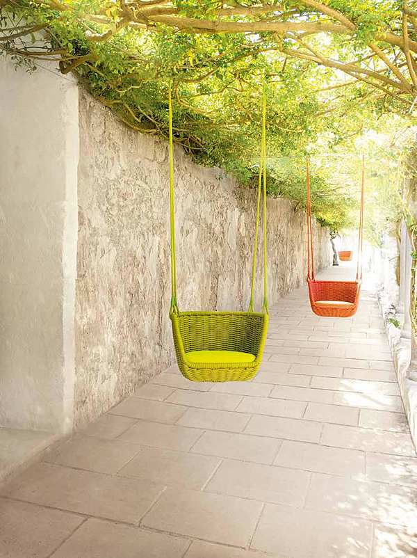 Rocking chair PAOLA LENTI B66A factory PAOLA LENTI from Italy. Foto №1