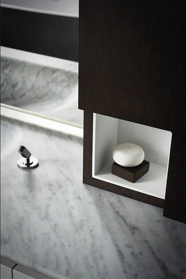 Deck Mounted Stainless Steel Remote Control Tap Square AGAPE factory Agape from Italy. Foto №2