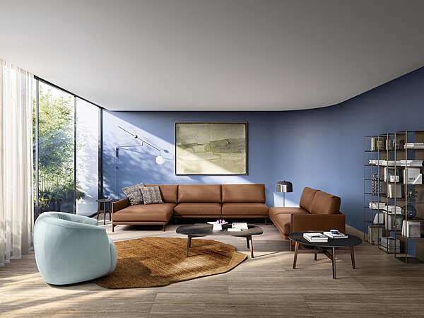 Couch CALLIGARIS Niki factory CALLIGARIS from Italy. Foto №2